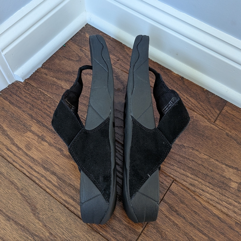 Fitflop Women's Black Oasis Thong Sandals Size 9 Wobbleboard - Picture 6 of 9